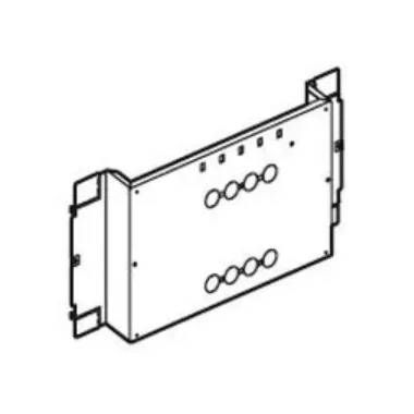 LEGRAND 020657 XL3 szerelőlap 850mm 1 v 2 DPX-IS 630-hoz 36mod.