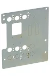LEGRAND 020671 XL3 4000 DPX160 készülékrögzítő lap DPX3 160 forrásváltóra