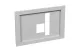 LEGRAND 020836 XL3 előlap 24mod vízszintes DPX-IS 1600-hoz csavarral