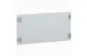 LEGRAND 020845 XL3 tömör fém előlap 400mm 24mod