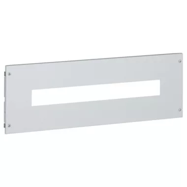 LEGRAND 020900 XL3 moduláris fém előlap 150mm 24mod csavarral