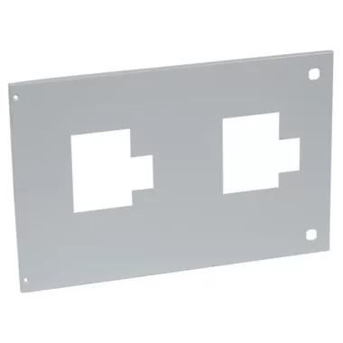 LEGRAND 021291 XL3 előlap 400mm 24mod DPX250+motoros forrásátkapcsolóhoz csuklópántos