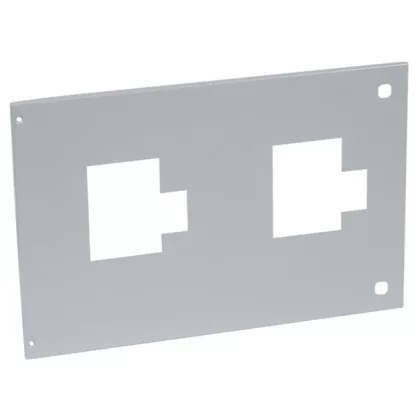   LEGRAND 021291 XL3 előlap 400mm 24mod DPX250+motoros forrásátkapcsolóhoz csuklópántos