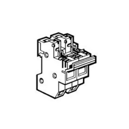 LEGRAND 021502 Lexic fuse socket 1P+N 14 x51 SP51