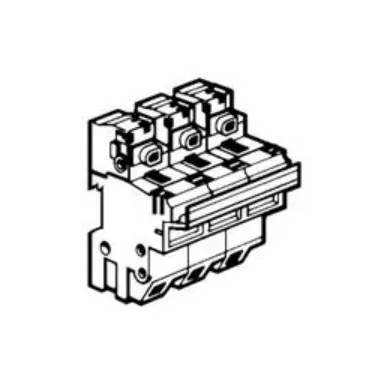 LEGRAND 021604 Lexic biztosítóaljzat 3P 22 x58 SP58