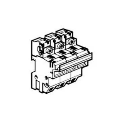LEGRAND 021604 Lexic biztosítóaljzat 3P 22 x58 SP58