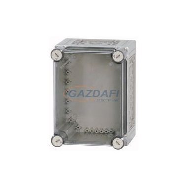 EATON 021943 CI23E-150 CI IP65 műanyag. elosztó Üres tok átlátszó fedéllel