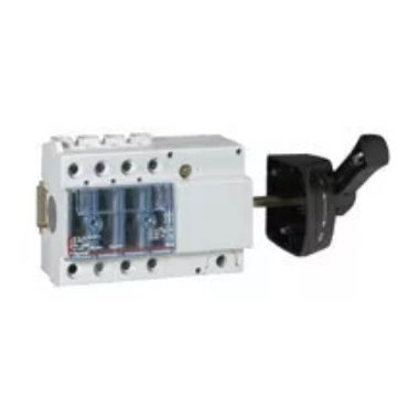 LEGRAND 022516 Vistop 63A 3P side, with black lever, for load break switch on rail