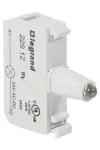 LEGRAND 022912 Osmoz csavaros fényforrás elem - zöld 24V ~/=