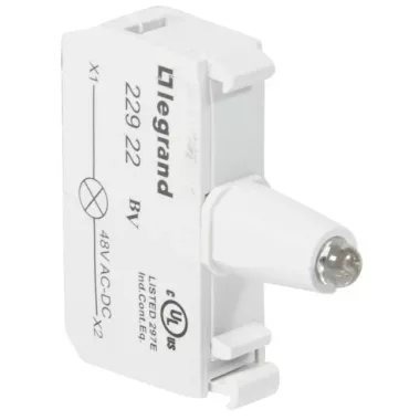 LEGRAND 022922 Osmoz csavaros fényforrás elem - zöld 48V ~/=