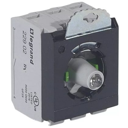 LEGRAND 023008 Osmosis screw socket - 2 Z 24V~/= - green