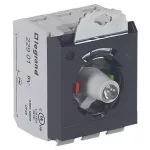 LEGRAND 023014 Osmoz csavaros aljzat - Z+Ny 230V~ - piros