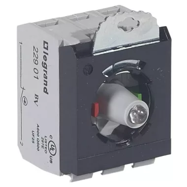 LEGRAND 023014 Osmosis screw socket - Z+W 230V~ - red