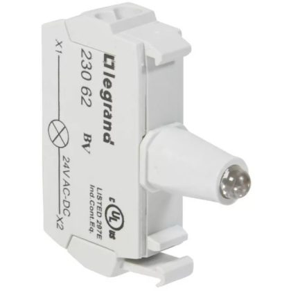   LEGRAND 023062 Osmoz rugós fényforrás elem - zöld 24V ~/=