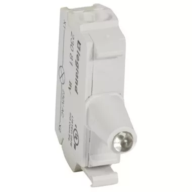 LEGRAND 023081 Osmoz rugós fényforrás elem - piros 230V ~