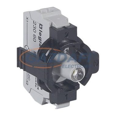 LEGRAND 023110 Osmoz rugós aljzat - 24V~/= fehér