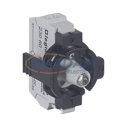 LEGRAND 023110 Osmoz rugós aljzat - 24V~/= fehér