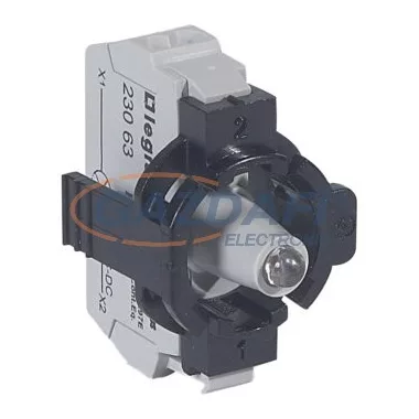 LEGRAND 023113 Osmoz rugós aljzat - 24V~/= kék