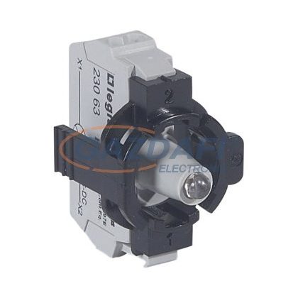 LEGRAND 023113 Osmoz rugós aljzat - 24V~/= kék