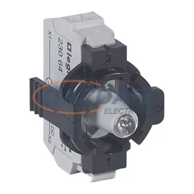 LEGRAND 023114 Osmoz rugós aljzat - 24V~/= sárga