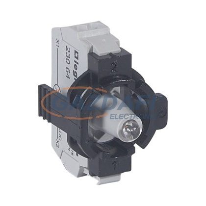 LEGRAND 023114 Osmoz rugós aljzat - 24V~/= sárga