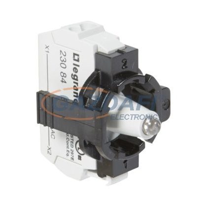 LEGRAND 023124 Osmoz rugós aljzat - 130V~ sárga