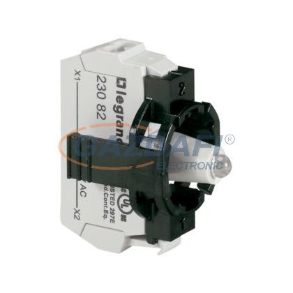 LEGRAND 023132 Osmoz rugós aljzat - 230V~ zöld