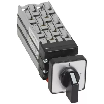 LEGRAND 023517 Mini reversing switch 3P 1-2-3 position