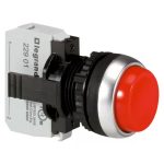 LEGRAND 023715 Osmosis protruding push button - West - red