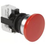 LEGRAND 023716 Osmoz gombafejű nyomógomb - Ny - piros Ø40