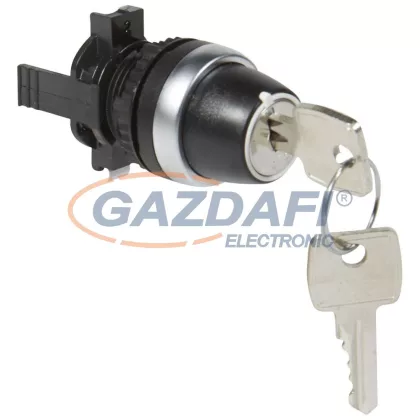 LEGRAND 023738 Osmoz kulcsos 2 fix állású kapcsoló - Z - fekete