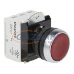   LEGRAND 023751 Osmoz süllyesztett nyomógomb 24V~/= Z+Ny - piros