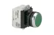 LEGRAND 023752 Osmoz süllyesztett nyomógomb 24V~/= Z+Ny - zöld