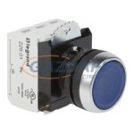   LEGRAND 023753 Osmoz süllyesztett nyomógomb 24V~/= Z+Ny - kék