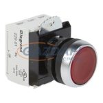  LEGRAND 023758 Osmoz süllyesztett nyomógomb 230V~ Z+Ny - piros