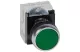 LEGRAND 023759 Osmoz süllyesztett nyomógomb 230V~ Z+Ny - zöld
