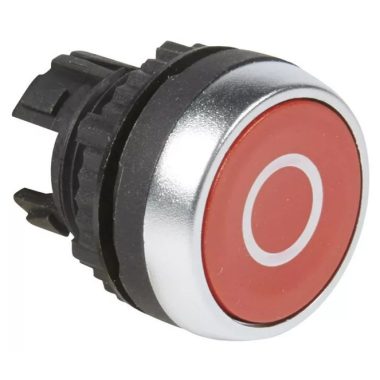 LEGRAND 023808 Osmosis recessed push button - red with "0" marking