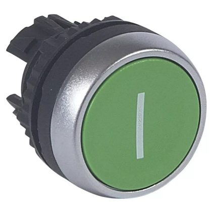   LEGRAND 023809 Osmosis recessed push button - green with "I" marking