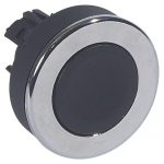 LEGRAND 023816 Osmoz extralapos nyomógomb - fekete Ø30