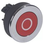   LEGRAND 023818 Osmoz extralapos nyomógomb - piros "O" jelzéssel Ø30