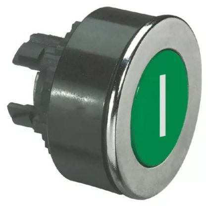   LEGRAND 023819 Osmoz extra flat push button - green with "I" marking Ø30