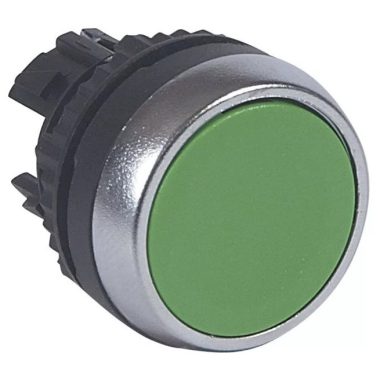 LEGRAND 023842 Osmosis Locking Recessed Push Button - Green