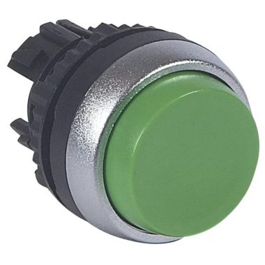 LEGRAND 023852 Osmosis Locking Push Button - Green