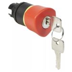   LEGRAND 023892 Osmoz vészleállító gomb reteszoldás kulccsal EN418 Ø40 - piros