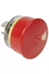 LEGRAND 023894 Osmoz vészleállító gomb reteszoldás húzással EN418 Ø54 - piros "O-I"