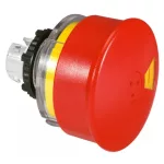 LEGRAND 023895 Osmoz vészleállító gomb reteszoldás húzással EN418 Ø54 - piros "StOP - I"