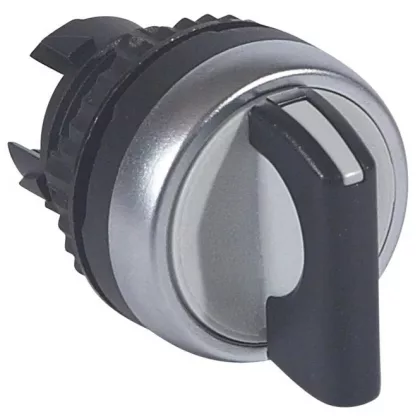   LEGRAND 023903 Osmoz forgatókaros 2 fix V állású kapcsoló - fekete