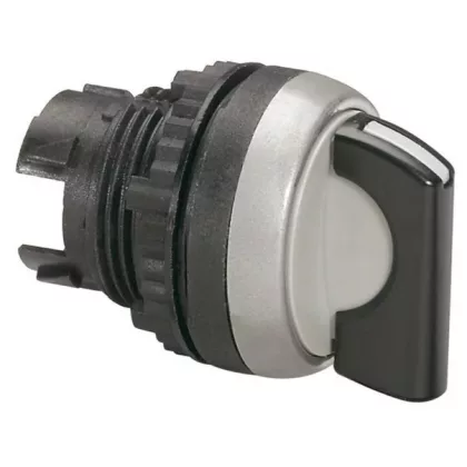 LEGRAND 023907 Osmoz forgatókaros 2 fix állású kapcsoló - fekete