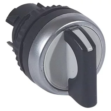 LEGRAND 023926 Osmoz forgatókaros 3 állású balról visszaugrós kapcsoló - fekete