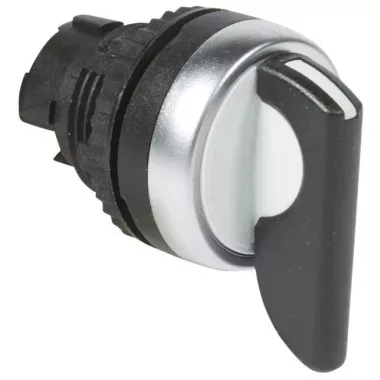 LEGRAND 023934 Osmoz hosszúkaros 2 fix V állású kapcsoló 90° - fekete